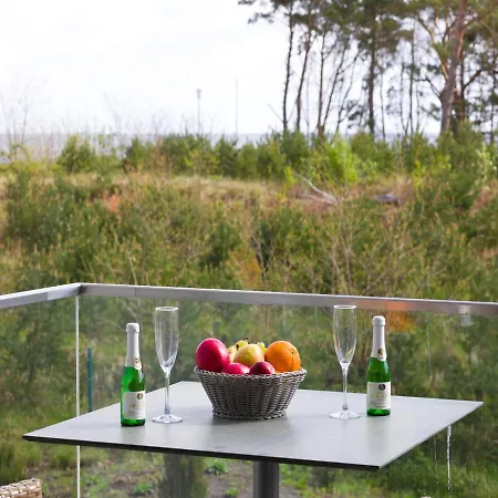 Dünenresidenz Prora - Mit Meerblick, 2 Schlafzimmern Und Balkon Np-107